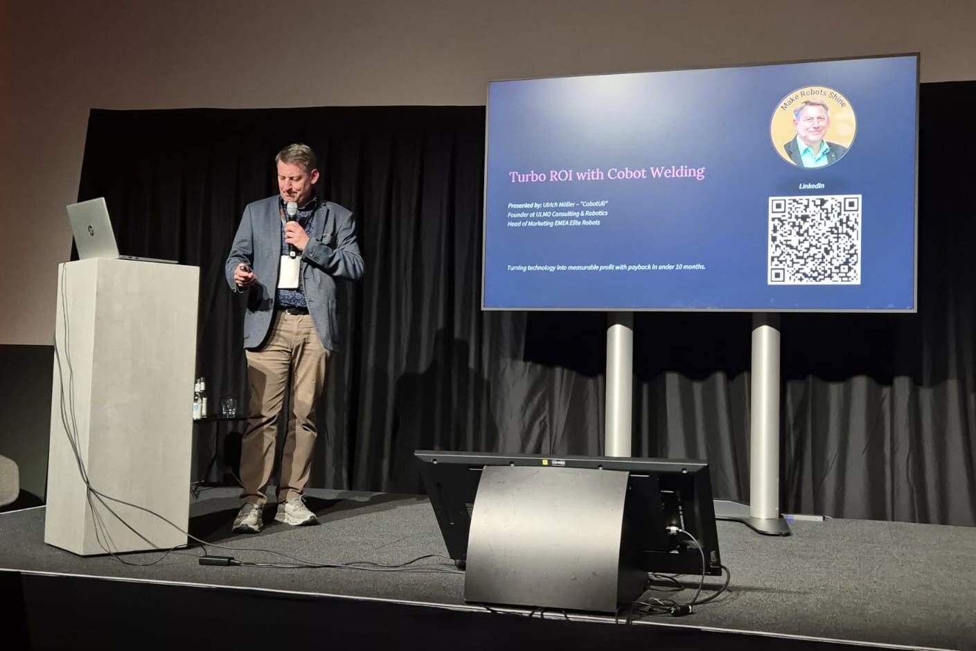 Urban Rock Steel Offenbach 2025 - Keynote über Schweißrobotik und ROI