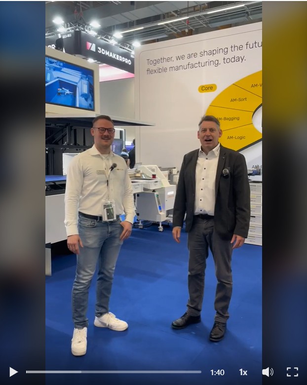 CobotUli Moderationauf dem LogisticSummit