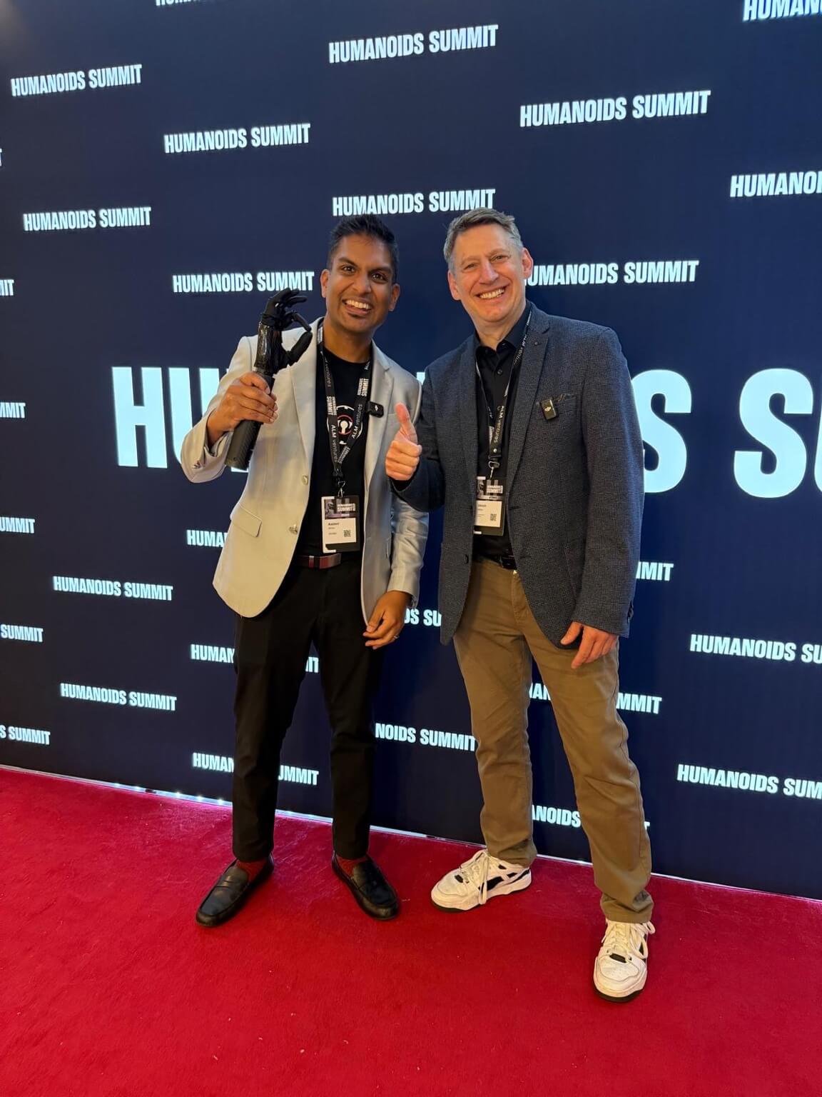 Humanoids Summit - CobotUli meets Aadeel Akhtar