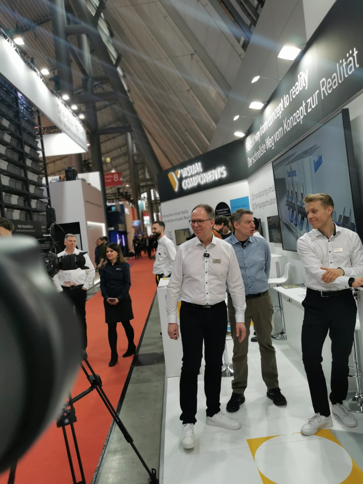 Video Dreh Logimat mit Visual Components
